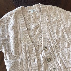 Banana republic cropped sweater vest
